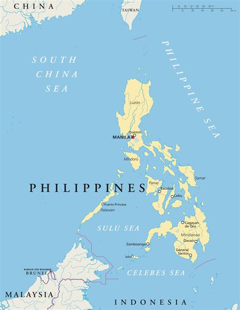 φιλιππίνες χαρτης